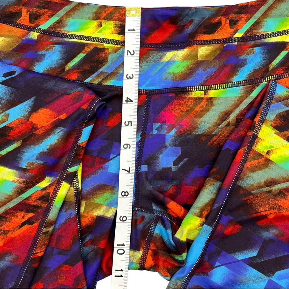 ATHLETA Size Small Compression Leggings Colorburst Sonar Leggings Multicolor - Picture 7 of 10